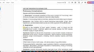 Chapter 3 Part 2 Postoperative care [upl. by Yerrok811]