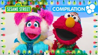 Celebrate the Holidays with Elmo and Friends  1 HOUR Song Compilation [upl. by Bouzoun]