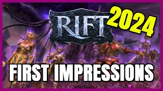 Playing RIFT in 2024  First Impressions [upl. by Hagar285]