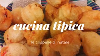 ricette di natale come fare crispelle dolci salaticrispeddi [upl. by Meingoldas]