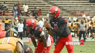 1st Half Highlights from CIAA matchup between Bowie State vs WinstonSalem State [upl. by Ozzie]