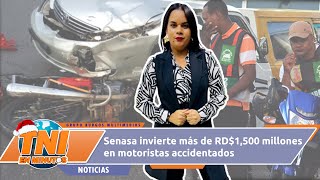 Senasa invierte más de RD1500 millones en motoristas accidentadosMotorista [upl. by Elberfeld]