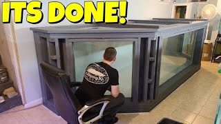 The MASSIVE 1500 Gallon DIY Plywood Aquarium is COMPLETE [upl. by Rezeile]