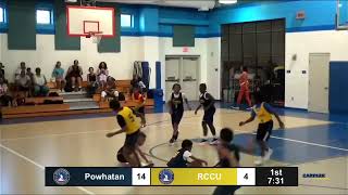 Powhatan vs RCCU Full Game 12u [upl. by Yrannav]