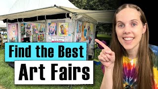 How to choose the right ART FAIR to sell the MOST art [upl. by Latty]