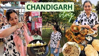 CHANDIGARH vlog  Legendary Food Sector 17 Shopping Taj Hotel amp Unlimited Buffet Breakfast [upl. by Aronel455]