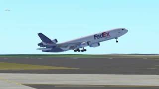 fedex flight 80 remaster infinite flight [upl. by Erbes531]