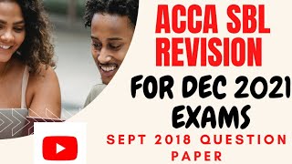 ACCA  SBL Revision for Dec 20232025 Exams CC [upl. by Alveta]