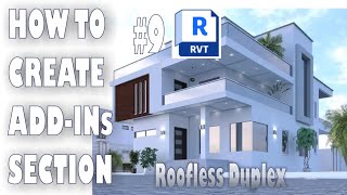 9A HOW TO CREATE SECTION  ROOFLESS DUPLEX  REVIT 2024 [upl. by Eilrebmik]