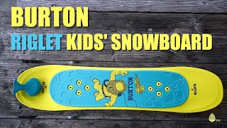 Burton Riglet Toddler amp Kids Snowboard  Product Overview amp Tips [upl. by Nylissej]