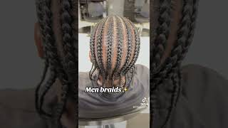 MEN BRAIDS hairstyles menbraids stitch braids [upl. by Sven]