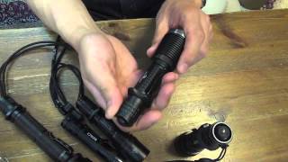 Flashlight review  EagleTac G25C2 Mk2 amp Olight M22 Warrior [upl. by Manly]