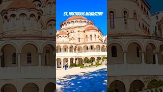 Saint Nektarios Greek Orthodox Monastery in Aegina Greece [upl. by Anemij251]