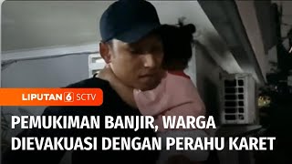 Cuaca Ekstrem Mengancam Banjir Genangi Perumahan di Tangerang Selatan  Liputan 6 [upl. by Strauss]