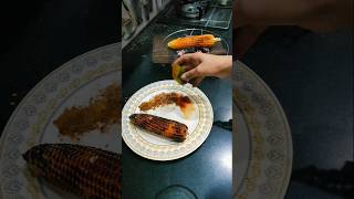 Bhutta spicy recipecron street food recipecronfood [upl. by Hgiellek]