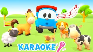 The Old McDonald Had A Farm karaoke song for kids Learn animals songs for babies amp kids rhymes [upl. by Hamlen678]