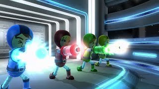 Wii Party U Challenge Showcase  Big Bang Blasters 10 Rounds [upl. by Karlise]