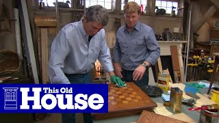 How to Stain and Finish Wood Furniture  This Old House [upl. by Yror]