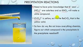 Precipitation Reactions and Solubility Rules [upl. by Blanc]