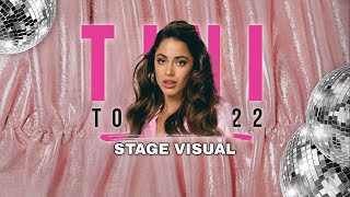 Tini  IntroTe Quiero Más  Stage Visual quotTini Tour 2022quot Hipódromo de Palermo [upl. by Ym]