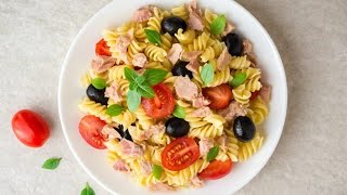 INSALATA DI PASTA i TRUCCHI per farla Buona [upl. by Norrabal842]