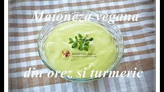 Maioneza vegana din orez si turmeric in Optimum 9200A [upl. by Dyer824]