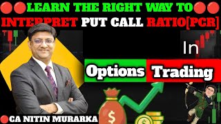 Learn The Right Way to Interpret Put Call RatioPCR  Nitin Murarka Nifty ke Nishanebaaz [upl. by Alyce]