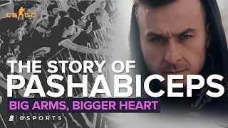 The Story of pashaBiceps Big Arms Bigger Heart [upl. by Appilihp892]