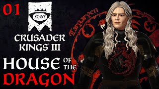 House of the Dragon  CK3 AGOT  Part 1 [upl. by Yellek]