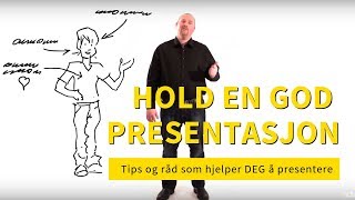 Presentasjoner  råd og tips som hjelper deg å presentere [upl. by Surat]