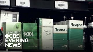 FDA moves to ban sales of menthol cigarettes [upl. by Anaig]