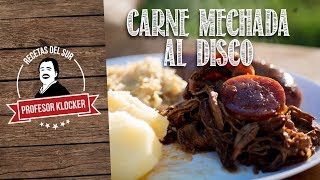 Carne Mechada al Disco  Recetas del Sur [upl. by Solange]