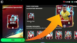 Packed Ronaldo in Rulebreakers Ultra Pack Opening FC Mobile 24 [upl. by Lebazej832]