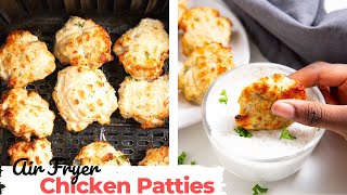 Air Fryer Chicken PattiesFritters [upl. by Aerda215]