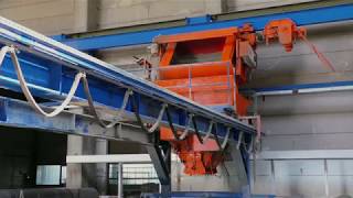 New concrete conveyor system at Betonwerk NeuUlm Germany [upl. by Yenolem]