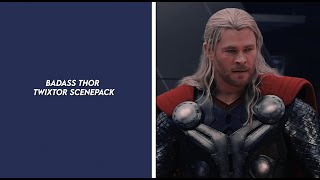 Badass Thor twixtor scenepack [upl. by Ecinreb300]