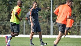 Il primo allenamento di Allegri alla Juventus  Allegris first Juventus training session [upl. by Aneleiram]