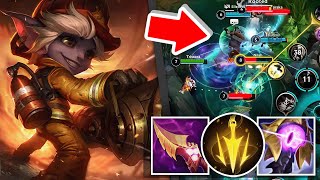 I PLAYED AP TRISTANA IN WILD RIFT TRISTANA BUILD amp GAMEPLAY [upl. by Aisayn321]