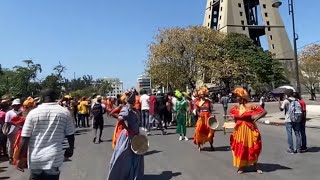 Lancement du carnaval de Port au prince ce dimanche 19 février 2023 carnaval2023haiti kanaval2023 [upl. by Assyram]