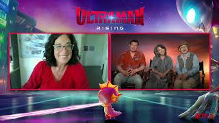 ULTRAMAN RISING  CHRISTOPHER SEAN GEDDE WATANABE amp TAMLYN TOMITA INTERVIEW 2024 [upl. by Suchta]