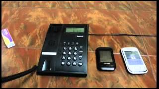 How to make conference call using landline [upl. by Lerad]