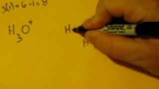 Lewis Dot Structure of H3O Hydronium Ion [upl. by Gnem]