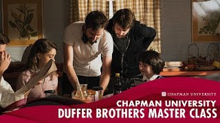 Chapman University  Duffer Brothers Master Class [upl. by Ahsinwad711]