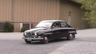 Beautiful sound of a Saab 96 2 Stroke [upl. by Rehpotsirh]