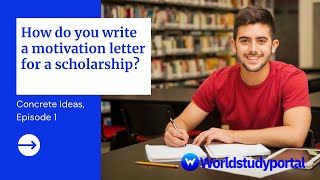 How to Write a Motivation Letter for Scholarship Applications [upl. by Zetnahs]