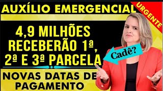 CAIXA INFORMA NOVA DATA DE PAGAMENTO DO AUXÍLIO EMERGENCIAL [upl. by Benil]