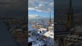 The Beauty of Snow in Zurich [upl. by Sacken]