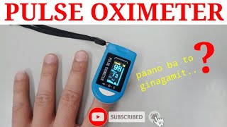 PAANO GAMITIN ANG PULSE OXIMETER  TIPS PH [upl. by Leahkim]