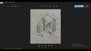 Orthographic Projection in Engineering Drawing [upl. by Ivanna]