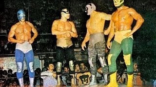 LUCHA LIBRE MEXICANAGalería del recuerdo DE LA ÉPOCA DE ORO 1 [upl. by Attenat]